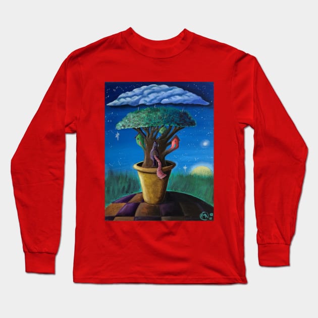 Growing Houses Long Sleeve T-Shirt by ManolitoAguirre1990